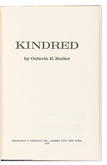 Butler, Octavia E. (1947-2006) Kindred, first edition.
